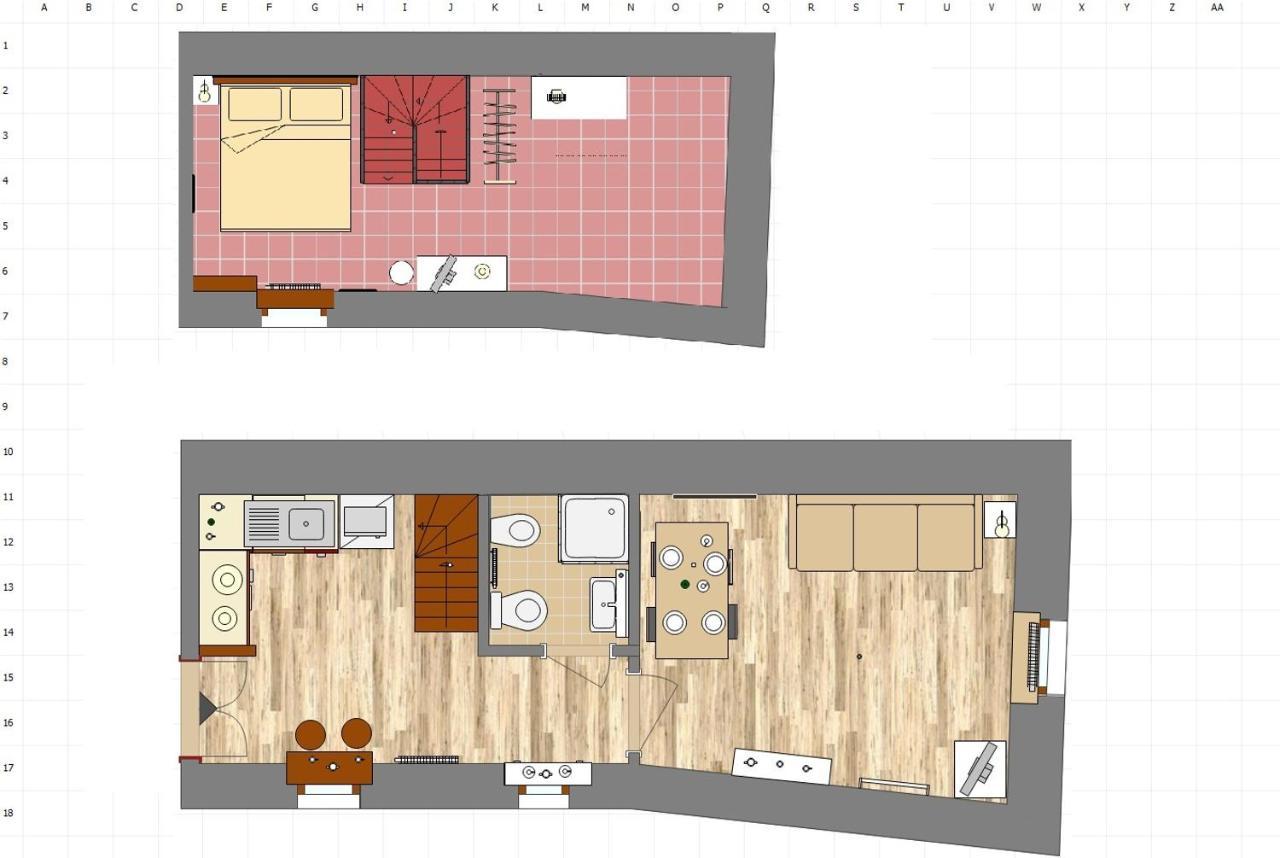 구비오 Red House 아파트 외부 사진